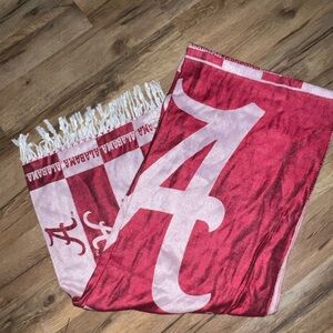 Alabama Crimson Tide Red Bath Towel